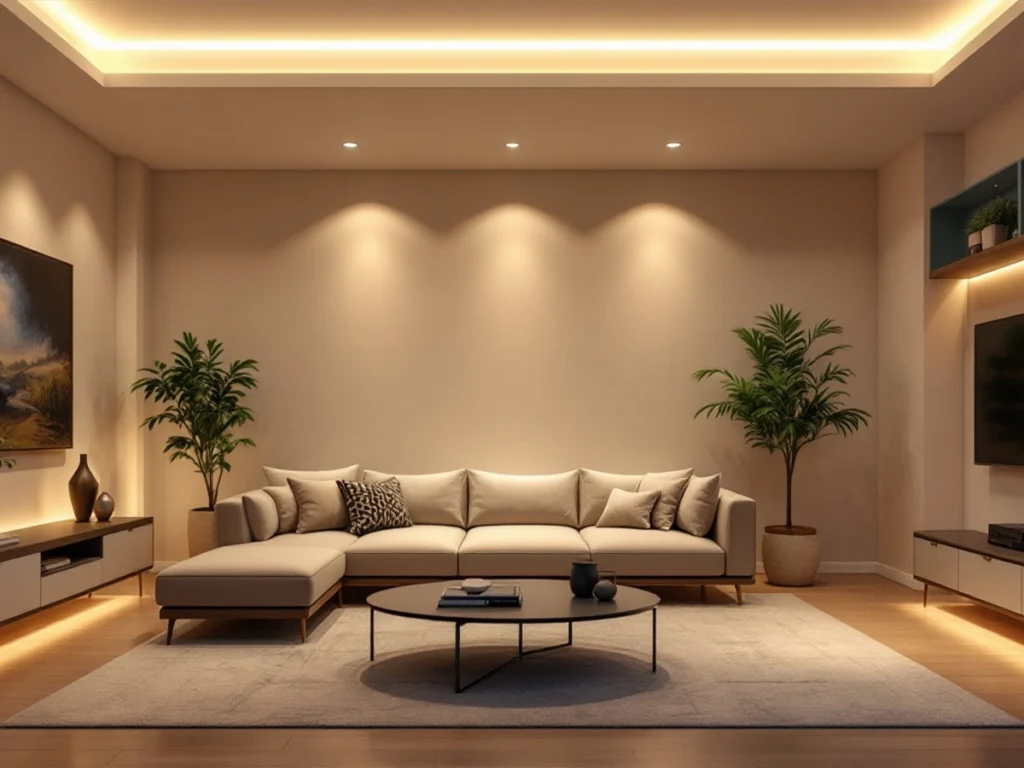Layer Lighting for Living Room