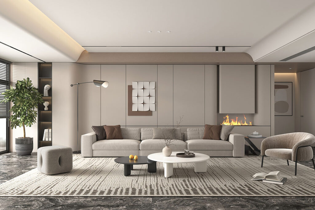 modern living room design idea